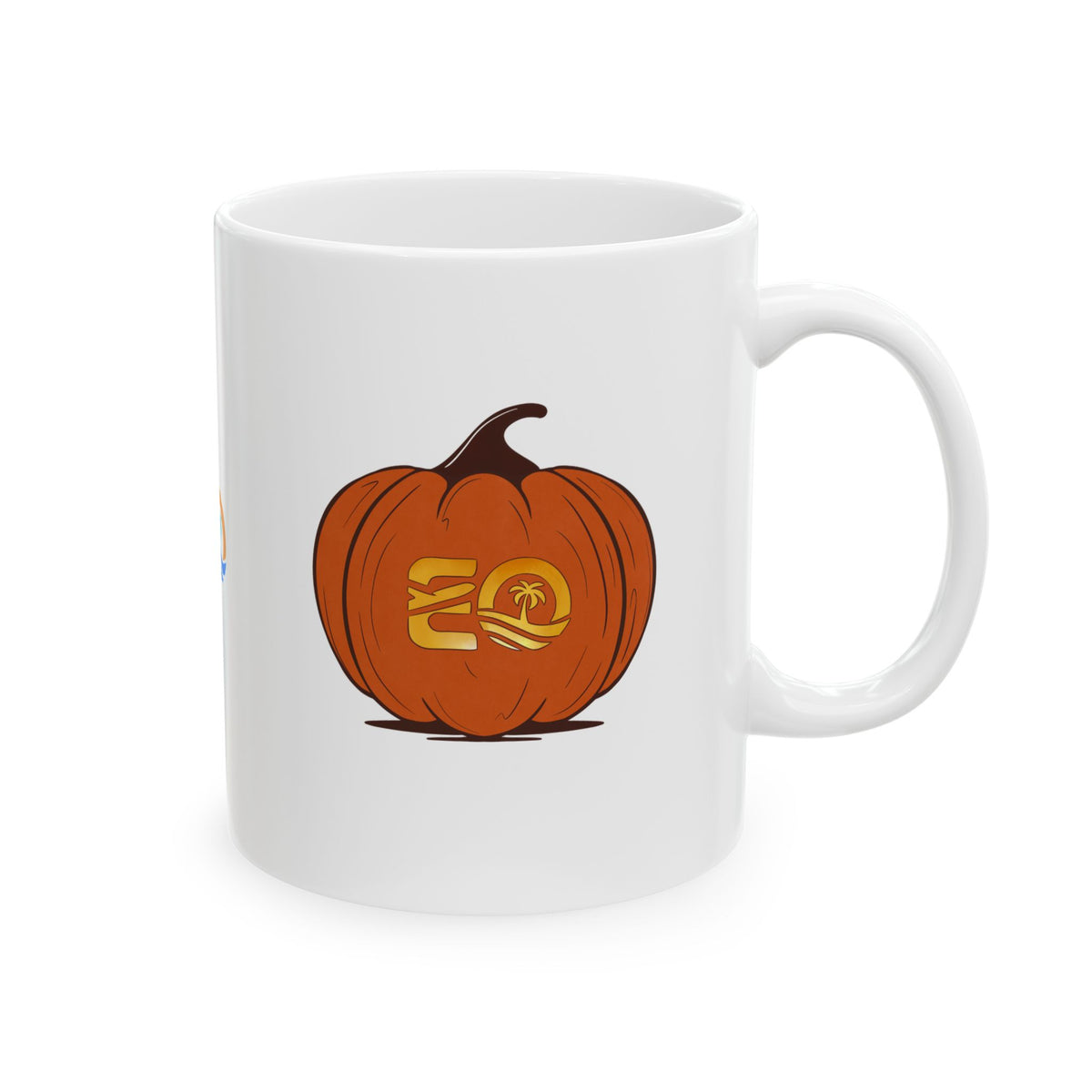 EO Pumpkin Ceramic Mug, (11oz, 15oz) Printify