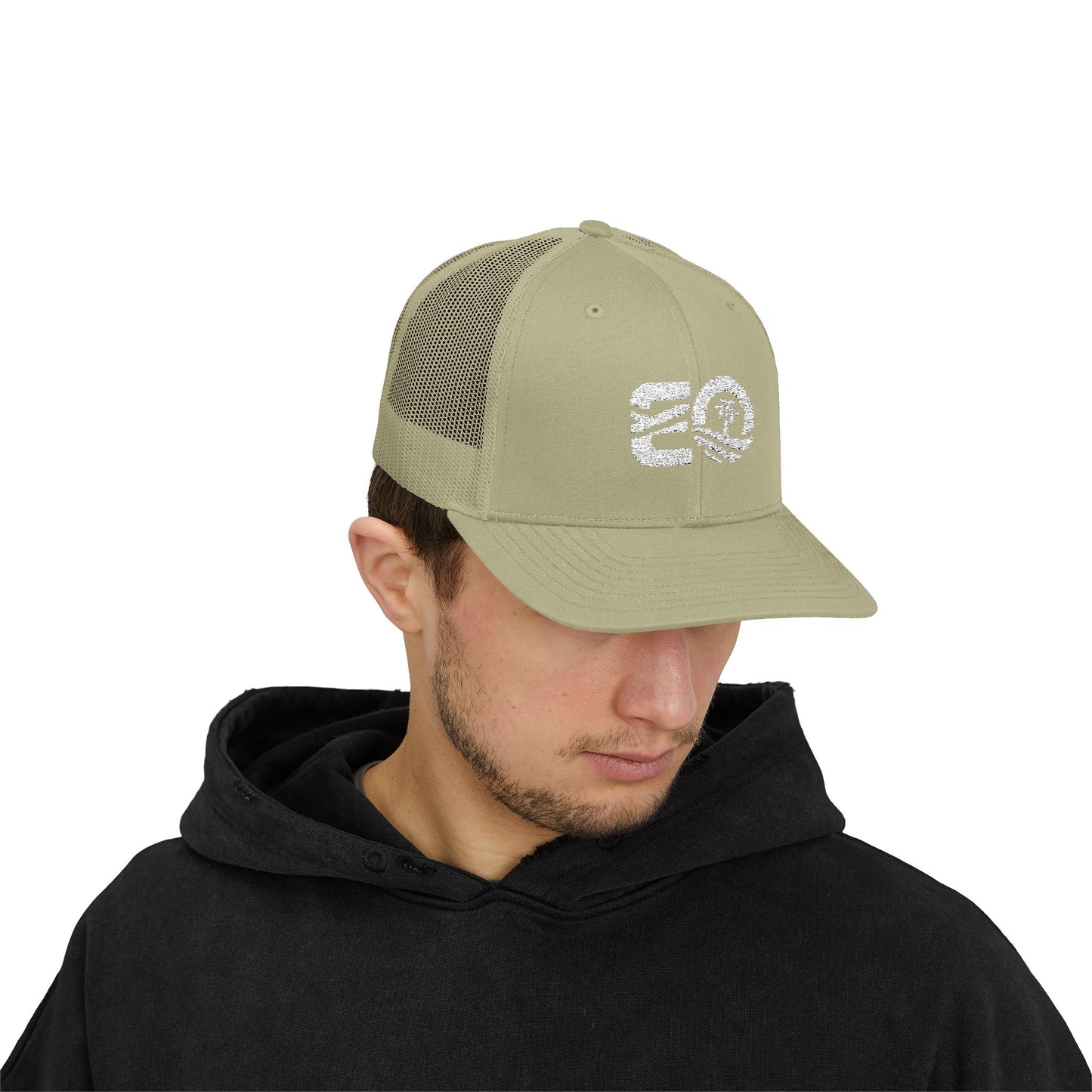 EO Snapback - White Logo Printify