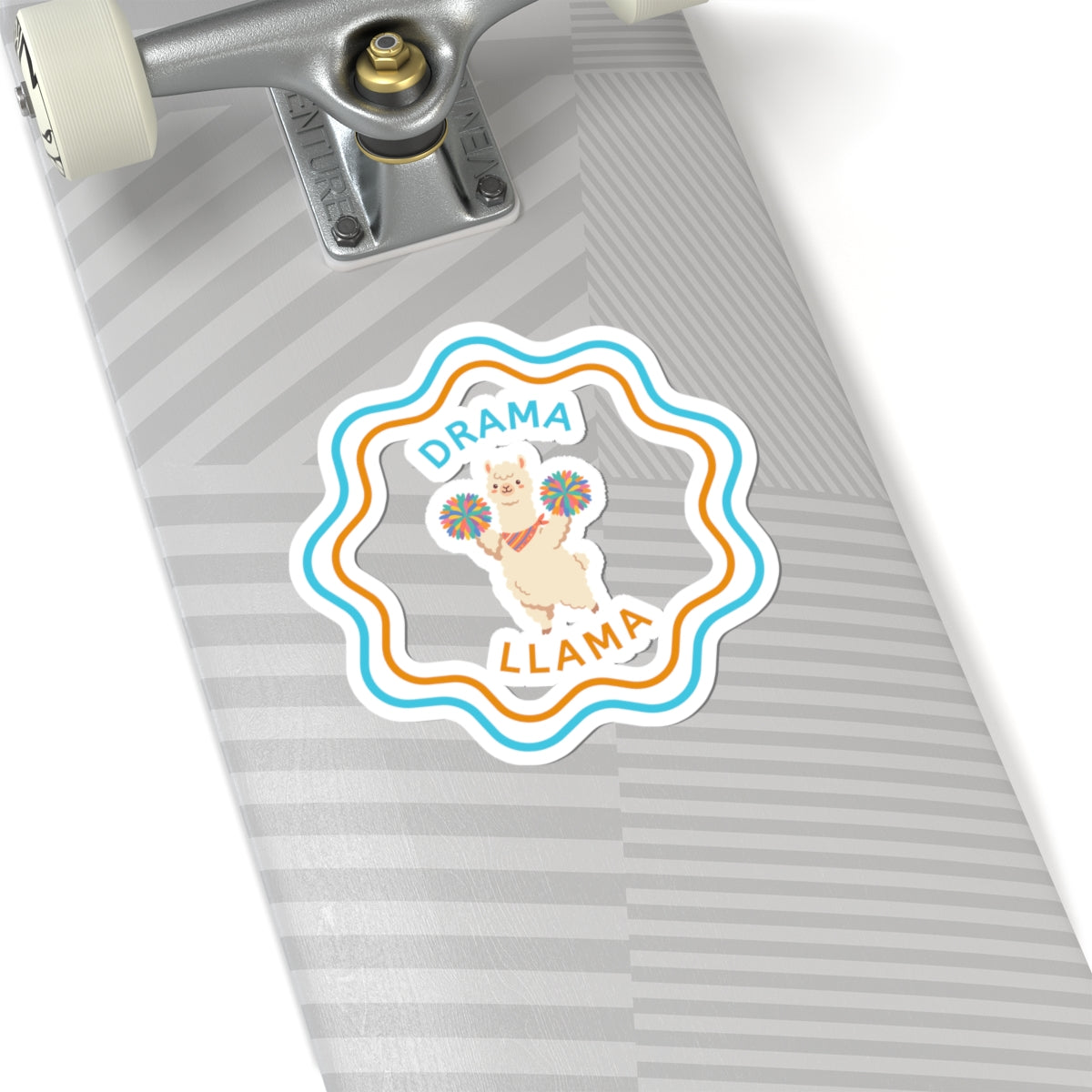 Drama Llama "V3" Stickers Printify