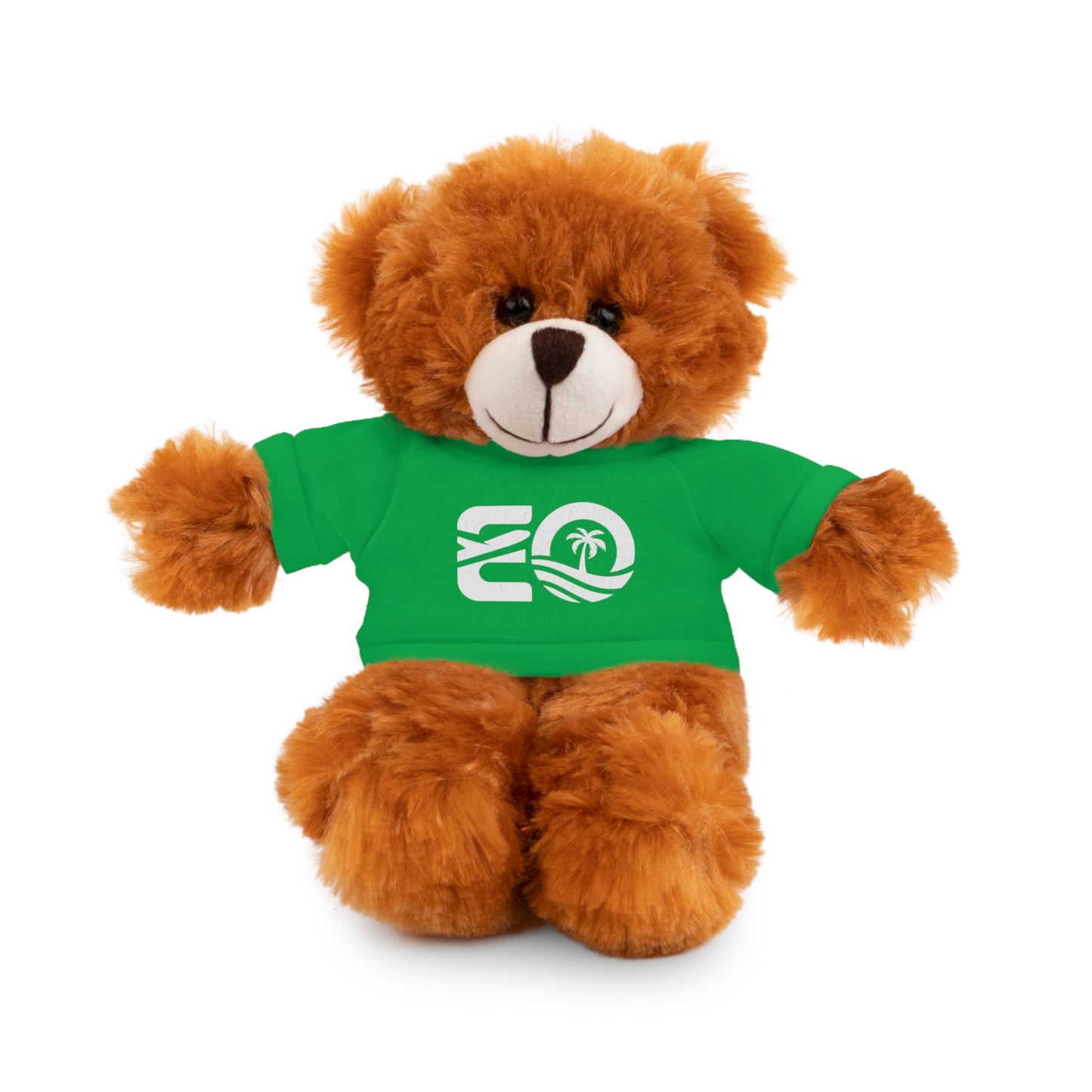 EO White Stuffed Animals with Tee