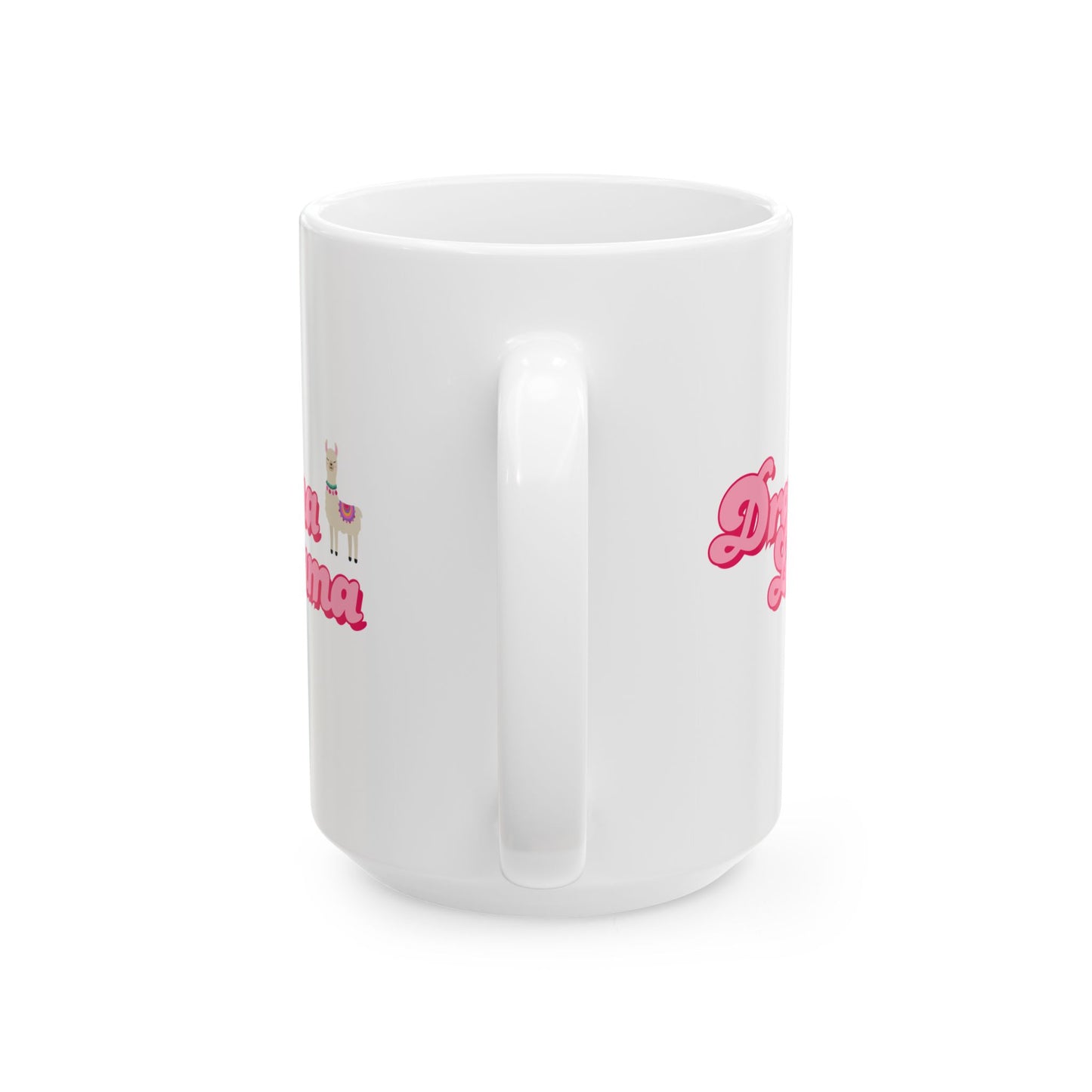 Drama Llama "V2" Ceramic Mug, (11oz, 15oz) Printify