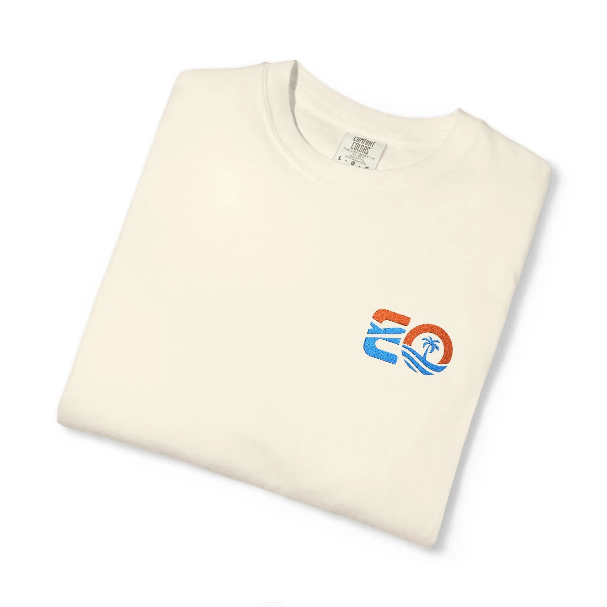 EO Embroidered T-shirt Printify