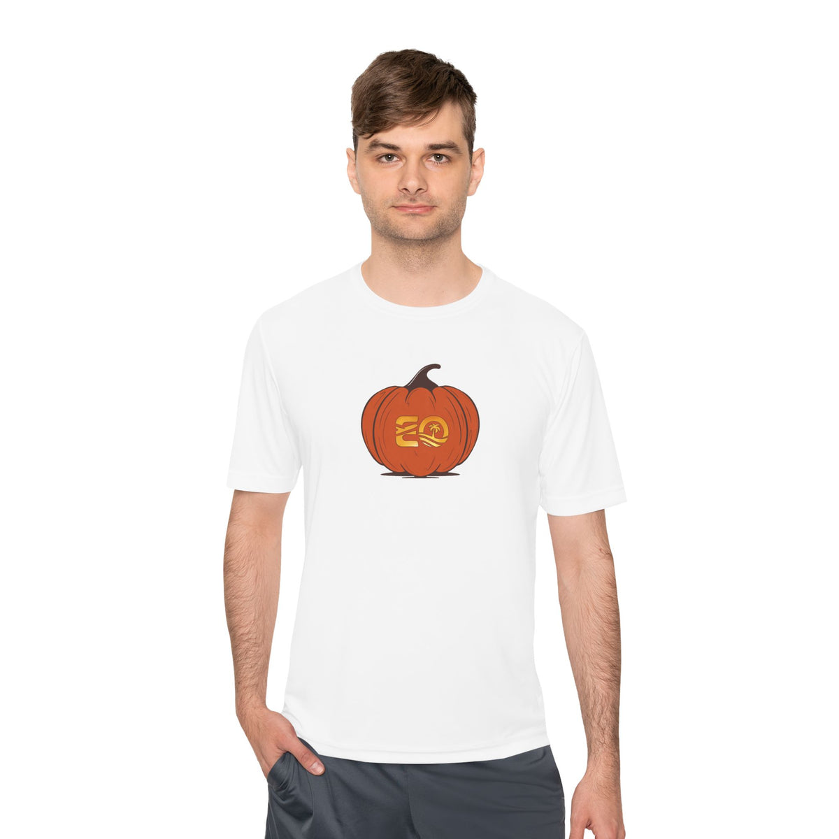 EO Pumpkin Magnet Performance Tee Printify