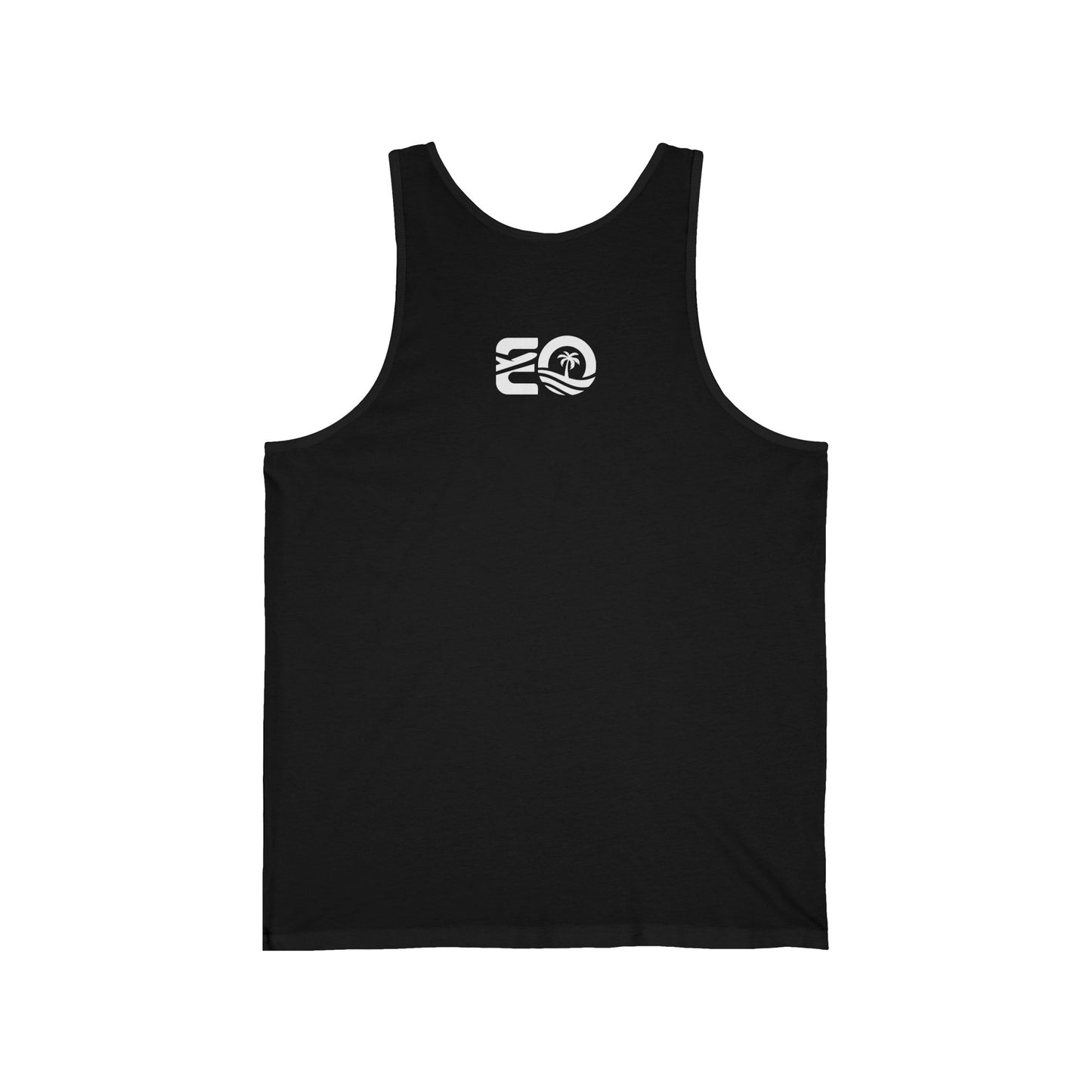"Catch Me in the Fog" Unisex Tank Top Printify