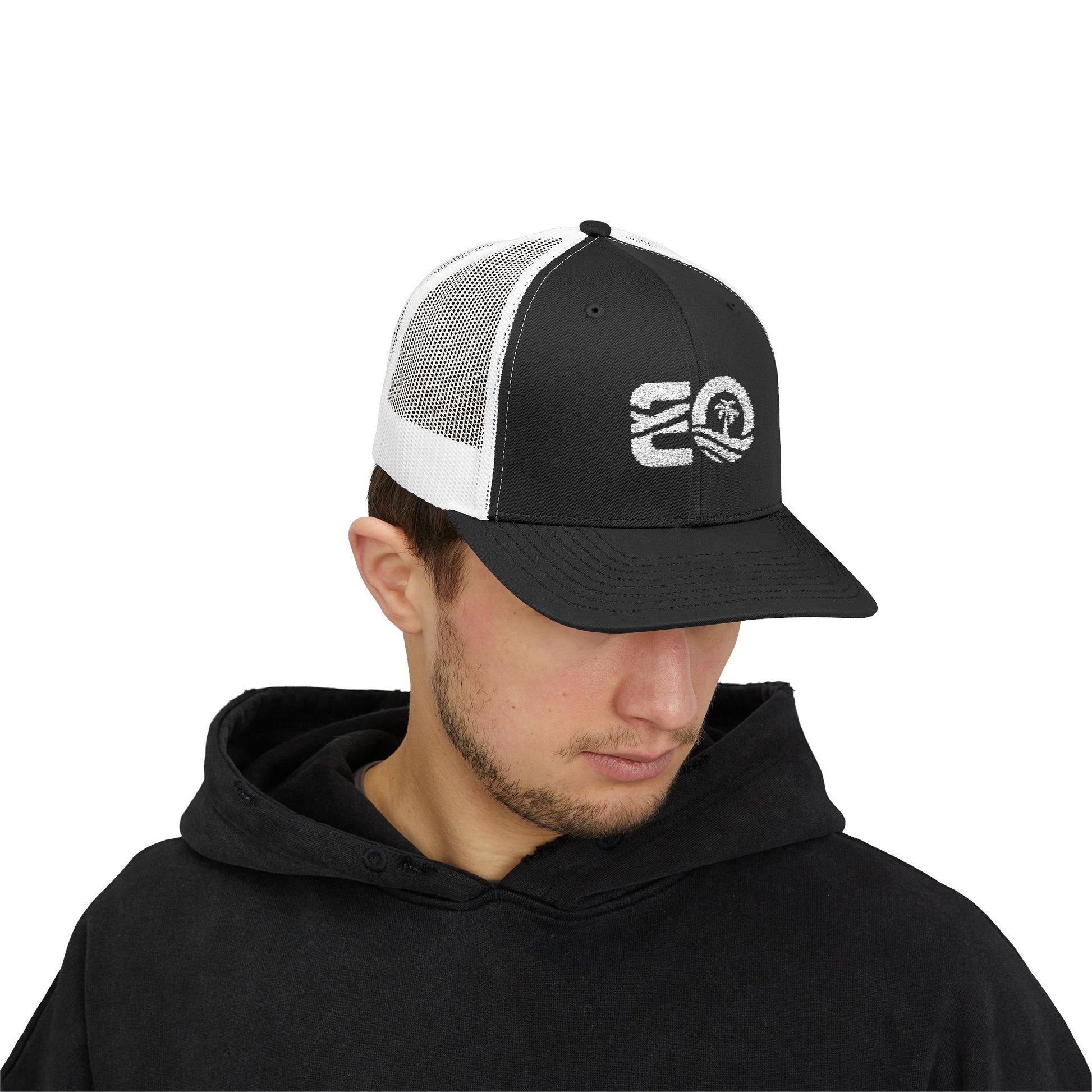 Drama Llama Matching EO Snapback - White Logo Printify
