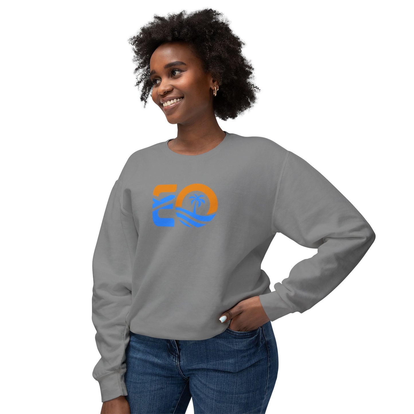 EO Unisex Lightweight Crewneck Sweatshirt