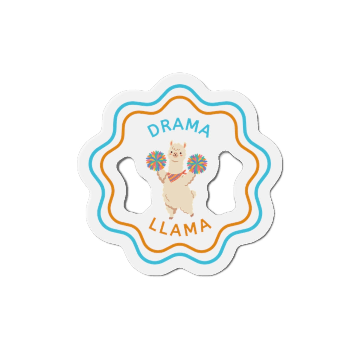 Drama Llama "V3" Magnet Printify