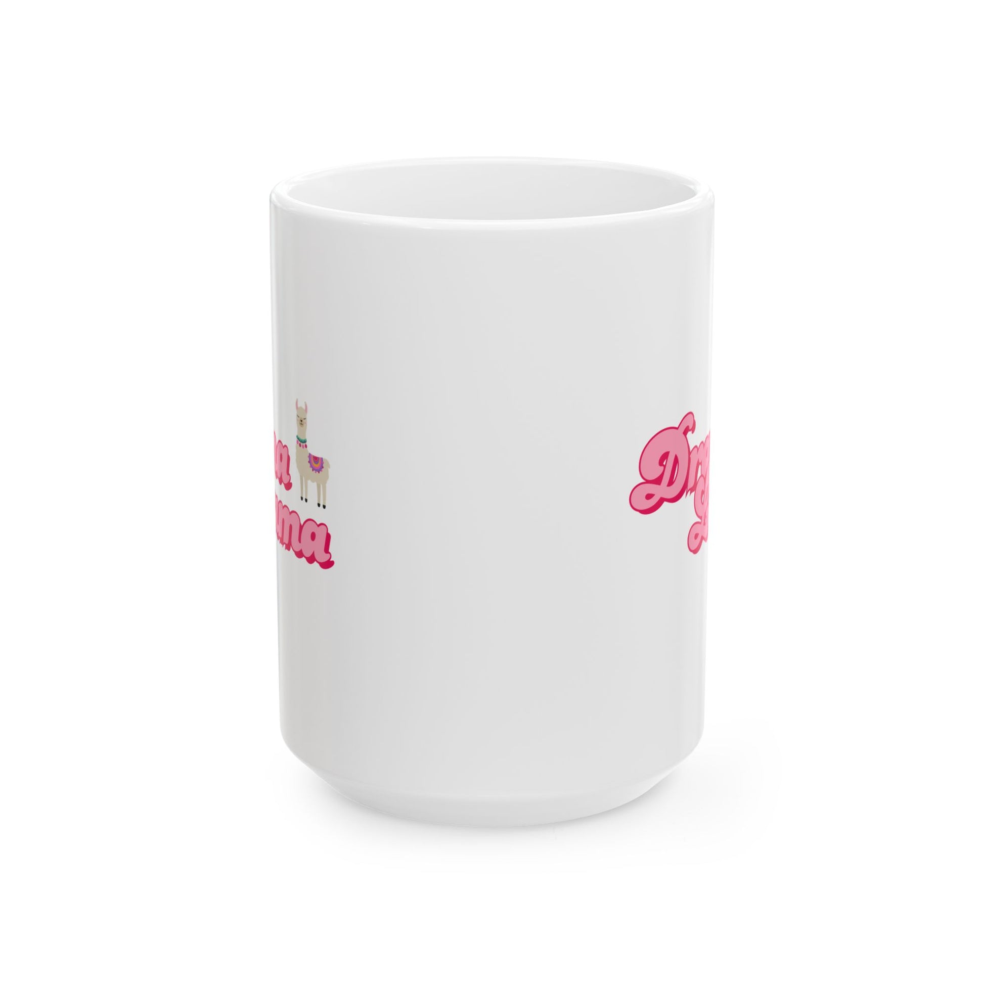 Drama Llama "V2" Ceramic Mug, (11oz, 15oz) Printify