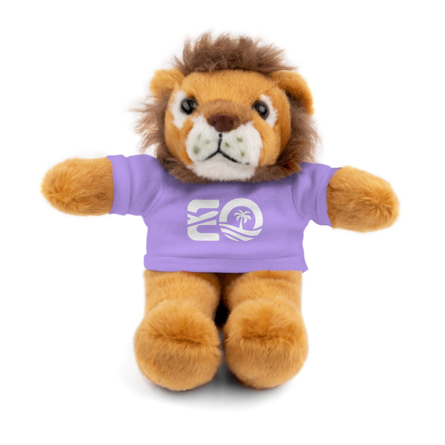 EO White Stuffed Animals with Tee
