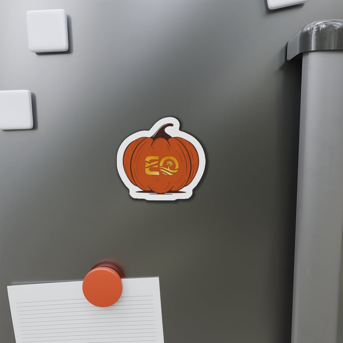EO Pumpkin Magnet Printify