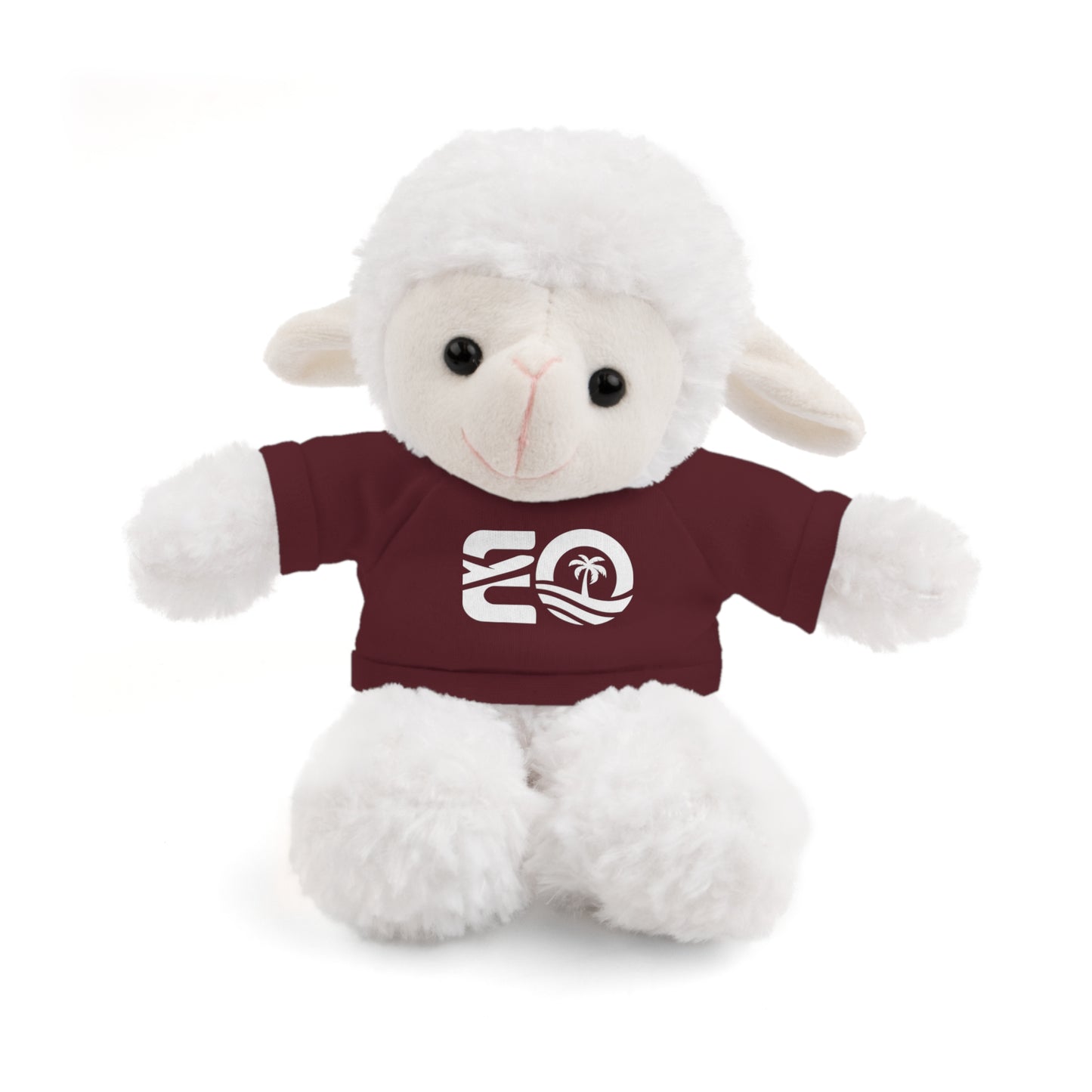 EO White Stuffed Animals with Tee