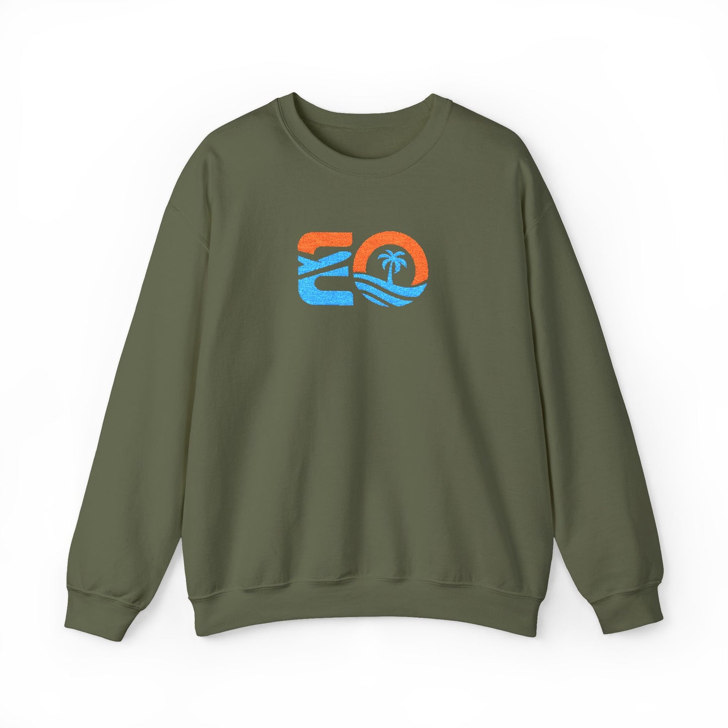 EO Embroidered Unisex Heavy Blend™ Crewneck Sweatshirt