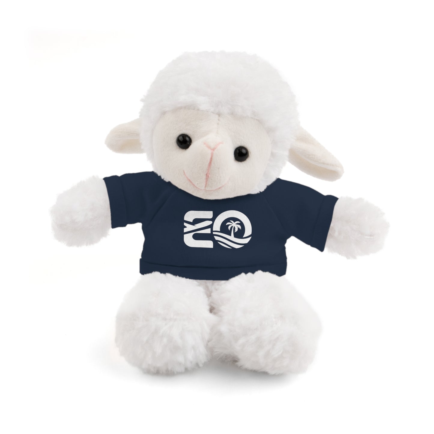 EO White Stuffed Animals with Tee