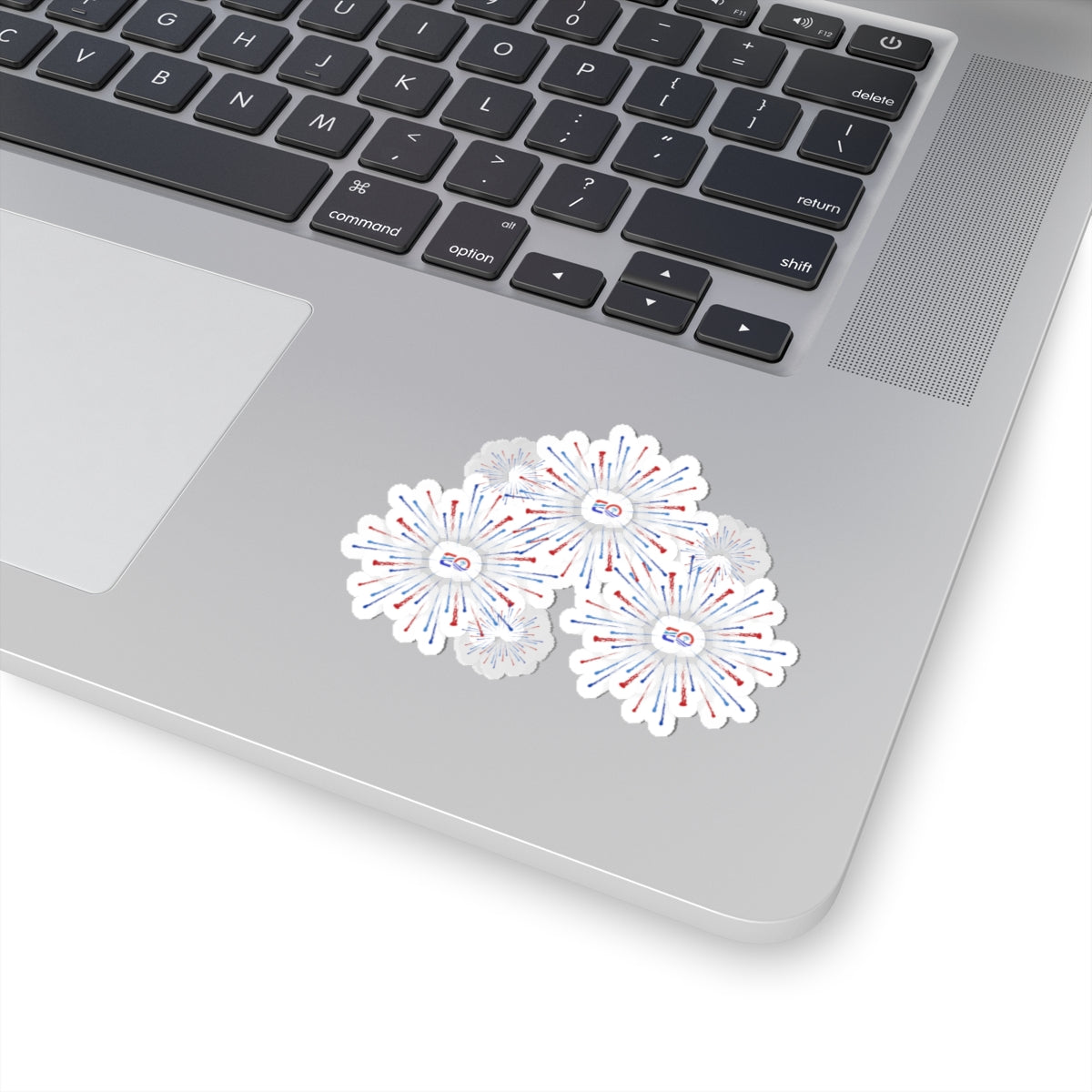 EO USA Fireworks Kiss-Cut Stickers