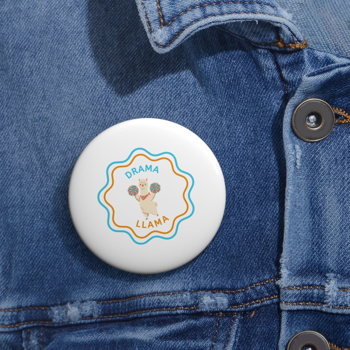 Copy of Drama Llama "V2" EO Pin Printify