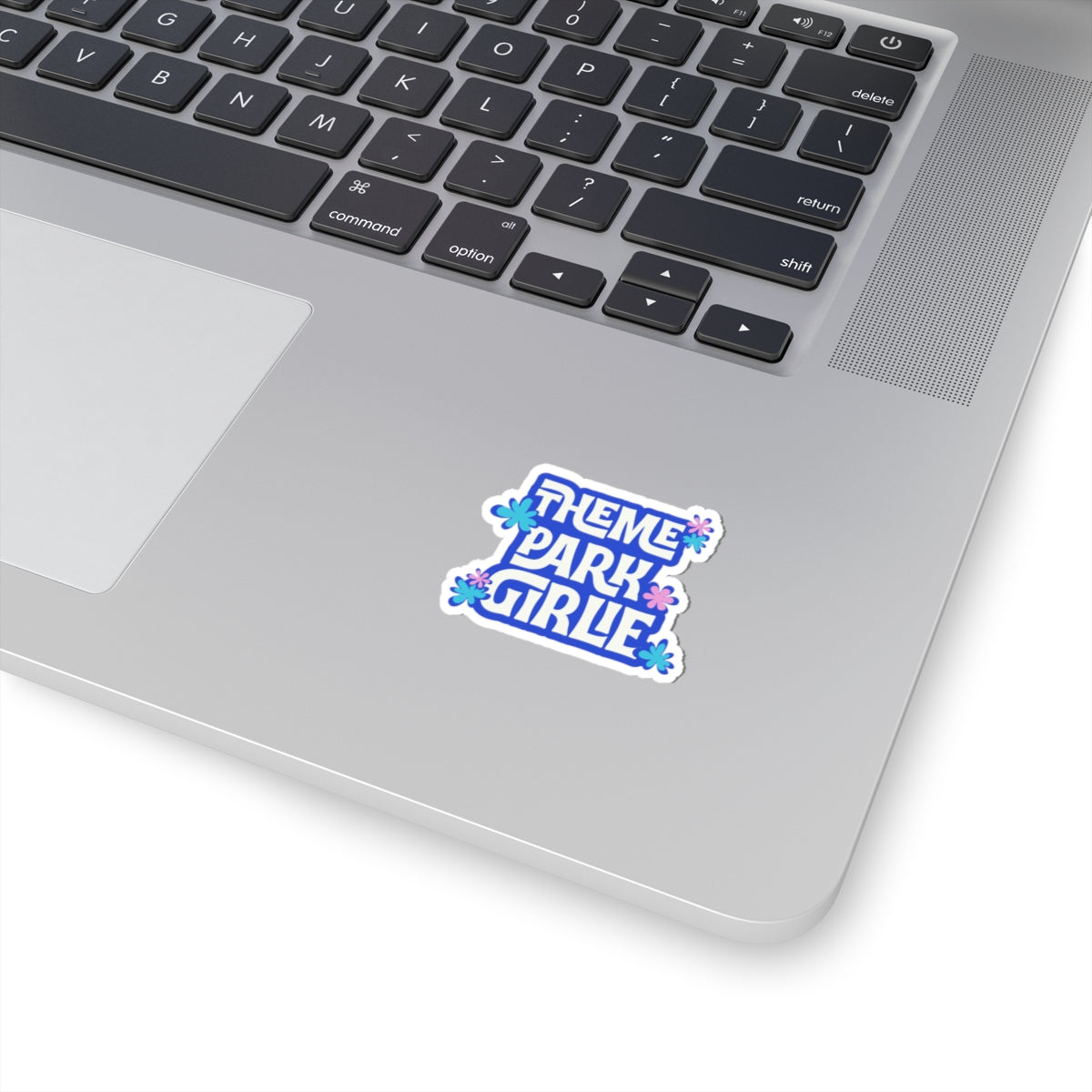 Theme Park Girlie Sticker Printify