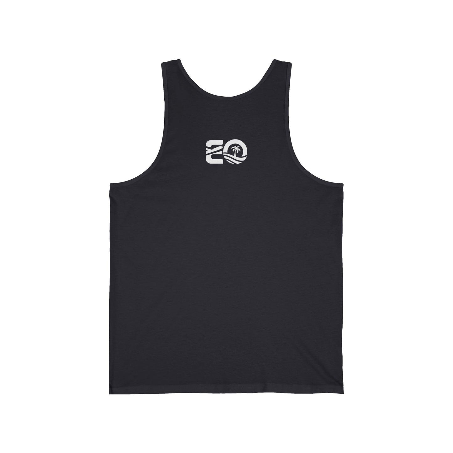 "Catch Me in the Fog" Unisex Tank Top Printify