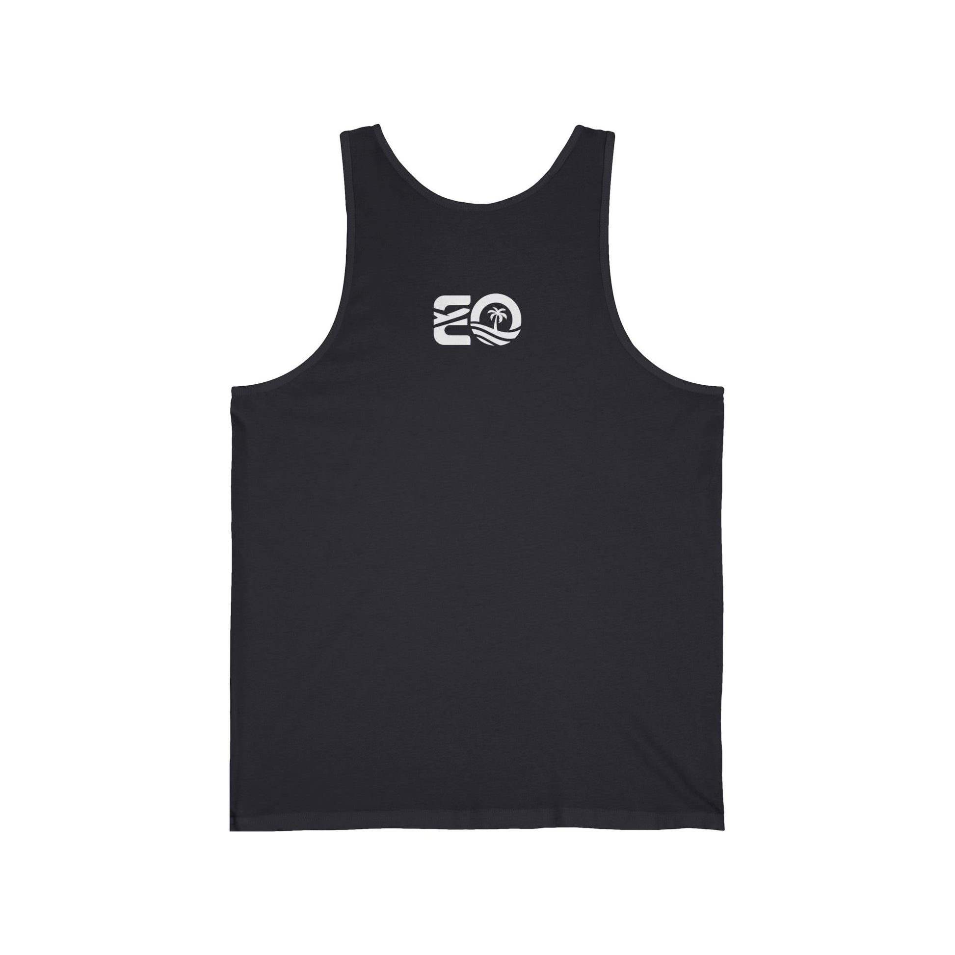 "Catch Me in the Fog" Unisex Tank Top Printify