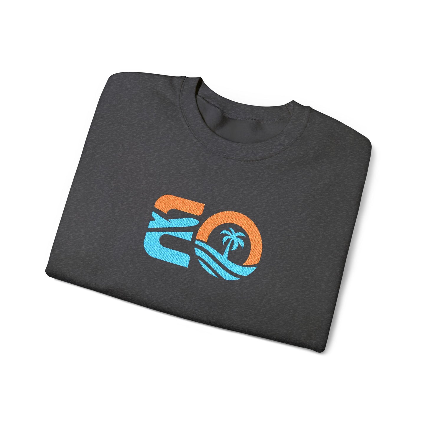 EO Embroidered Unisex Heavy Blend™ Crewneck Sweatshirt