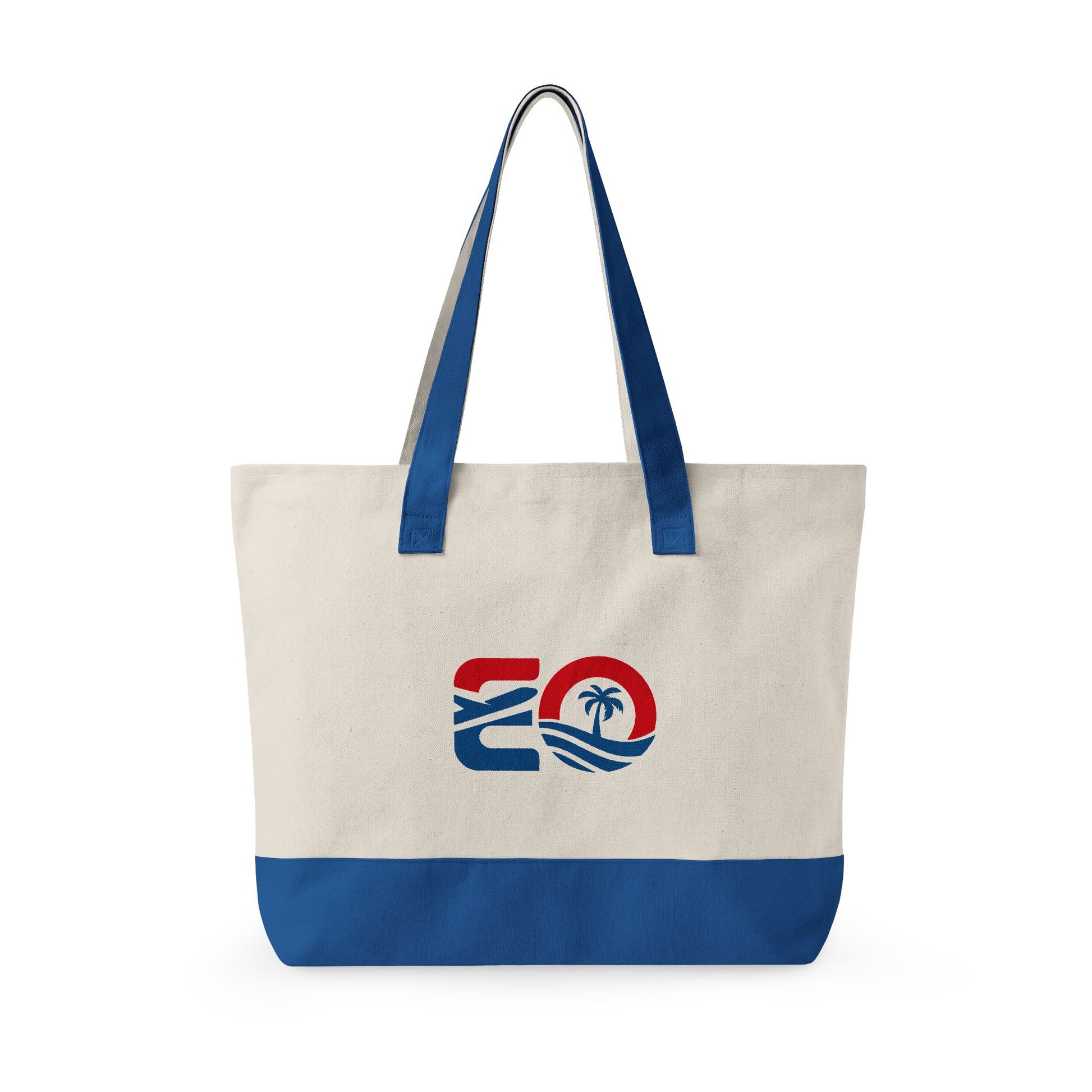 USA 250th Zippered Canvas Tote Printify