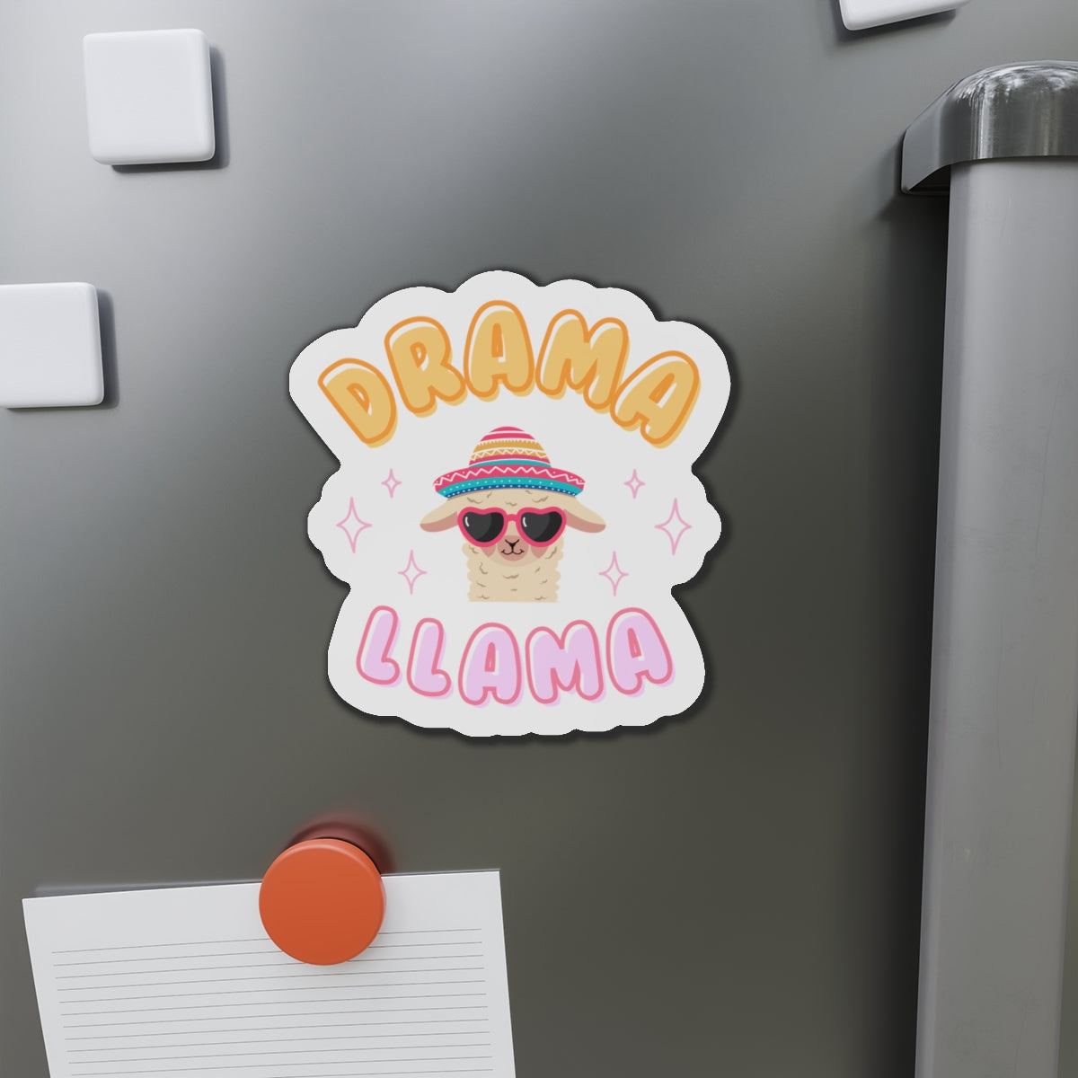 Drama Llama "V1" Magnet Printify