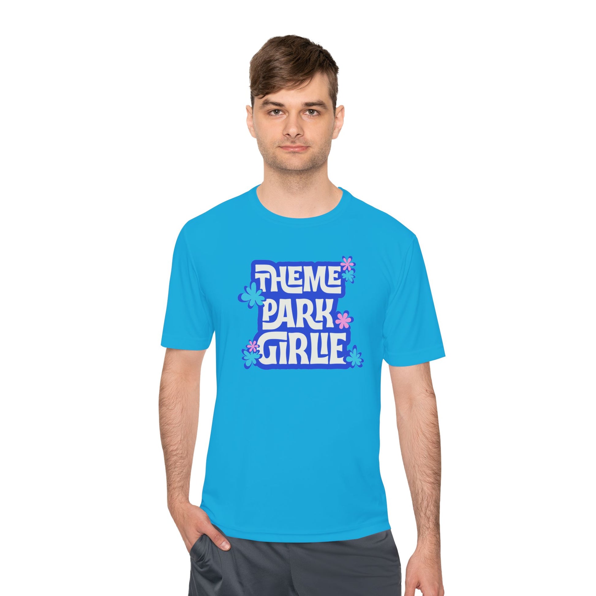 Theme Park Girlie Performance Tee Printify