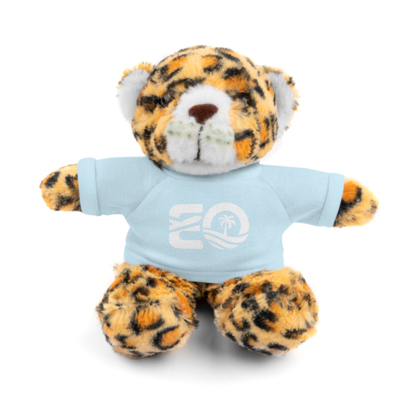 EO White Stuffed Animals with Tee