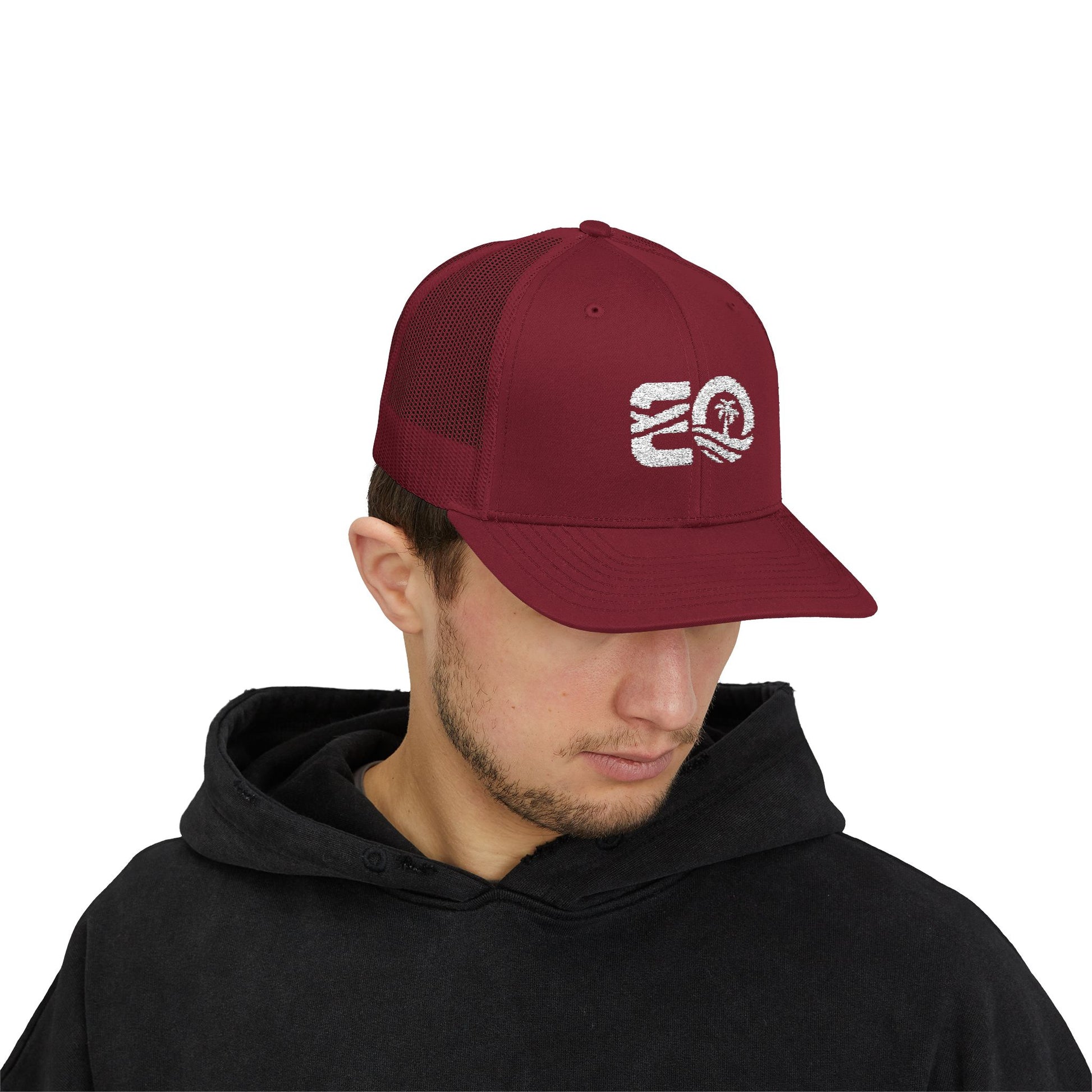 Drama Llama Matching EO Snapback - White Logo Printify