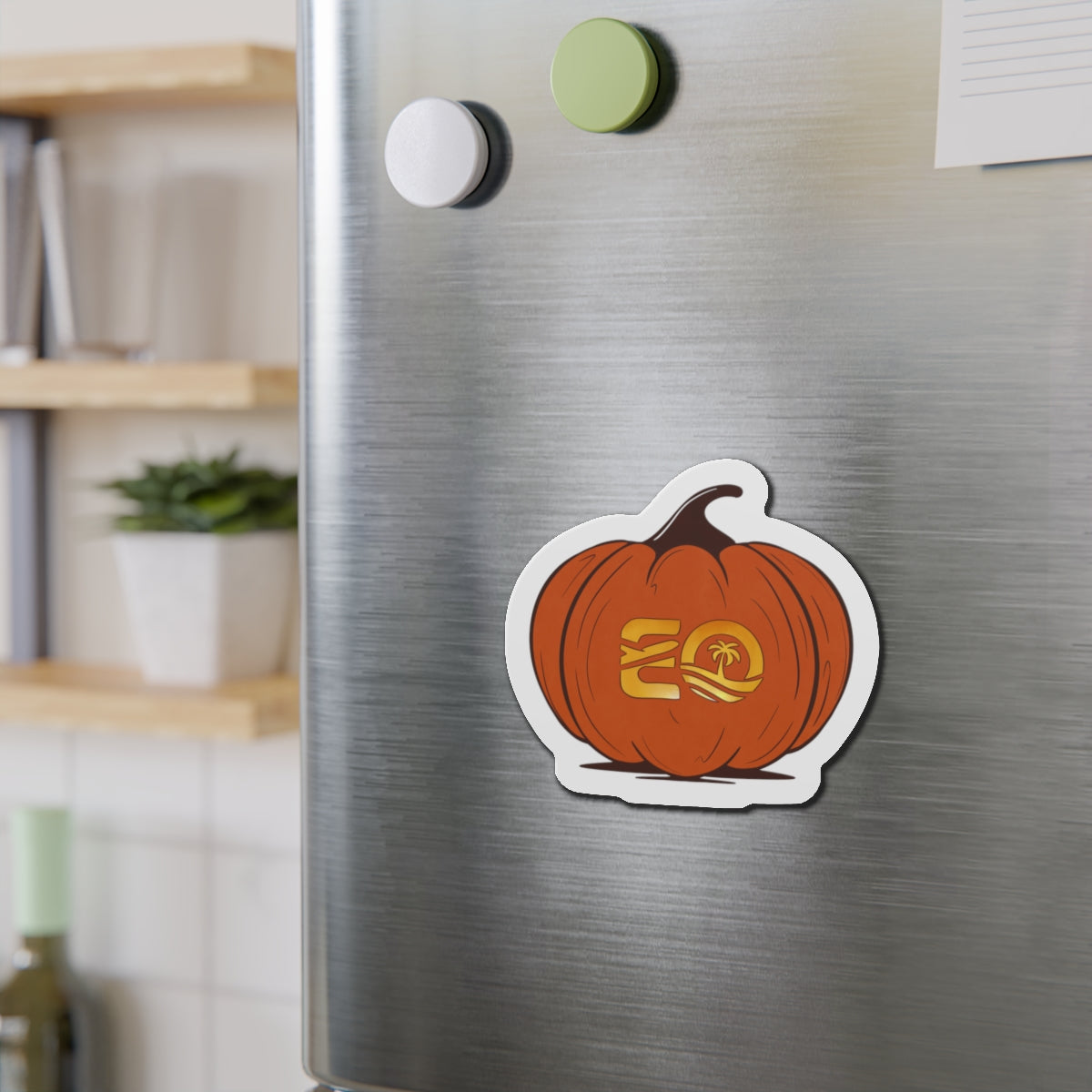 EO Pumpkin Magnet Printify