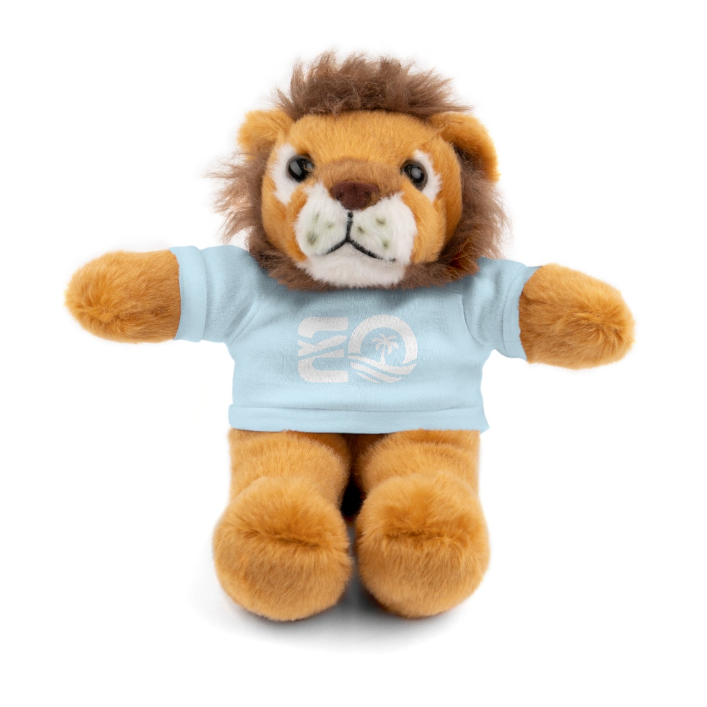 EO White Stuffed Animals with Tee