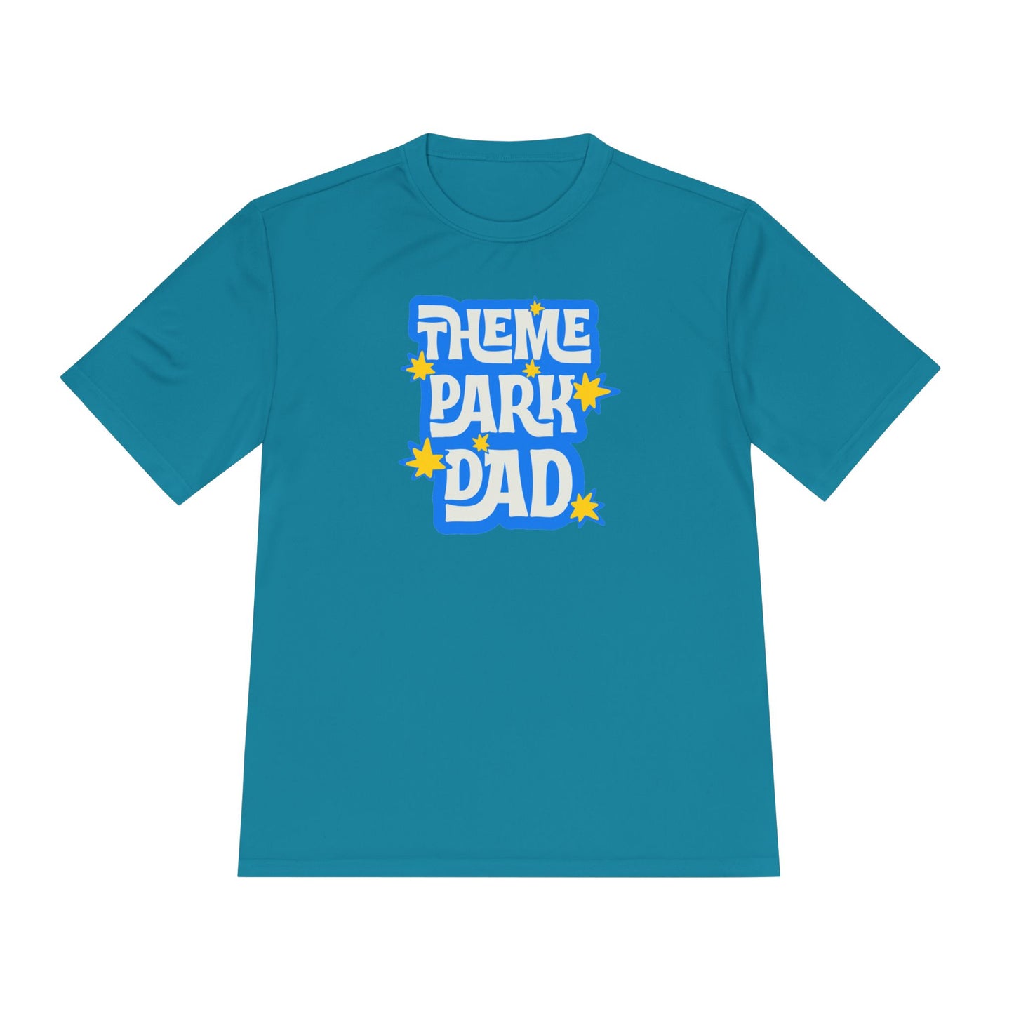 Theme Park Dad Performance Tee Printify