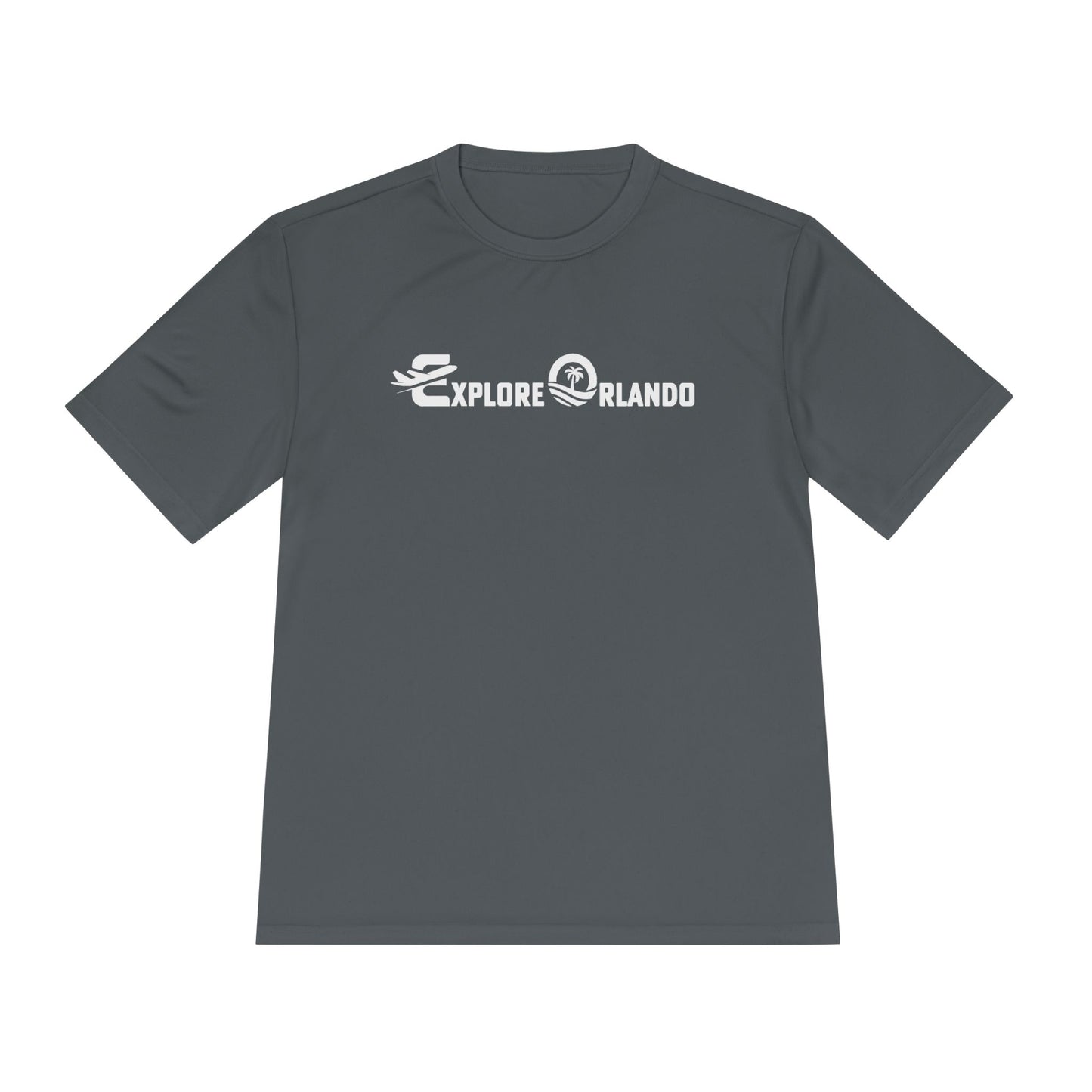 Explore Orlando Performance Tee - White Logo Printify