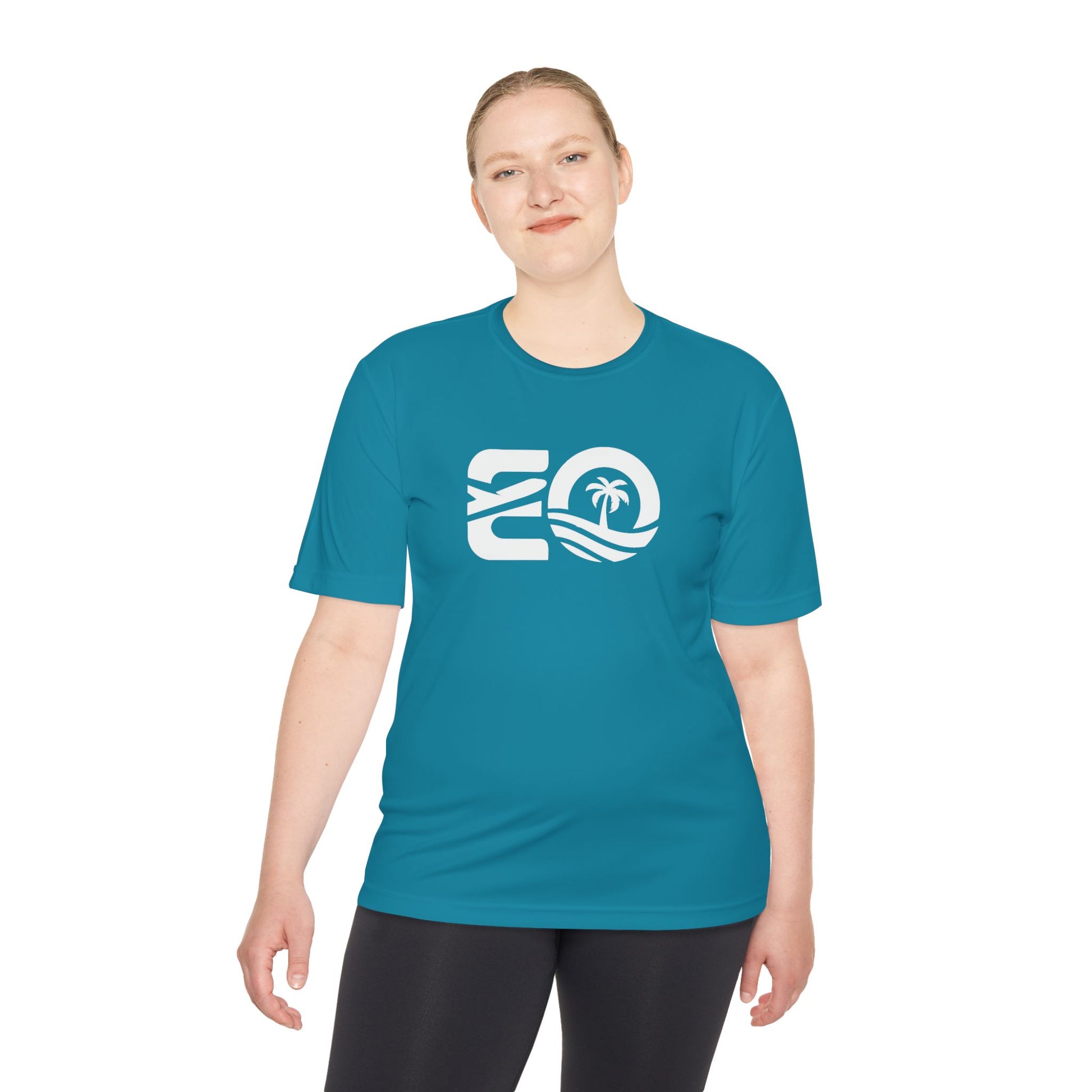 EO Performance Tee - White Logo Printify