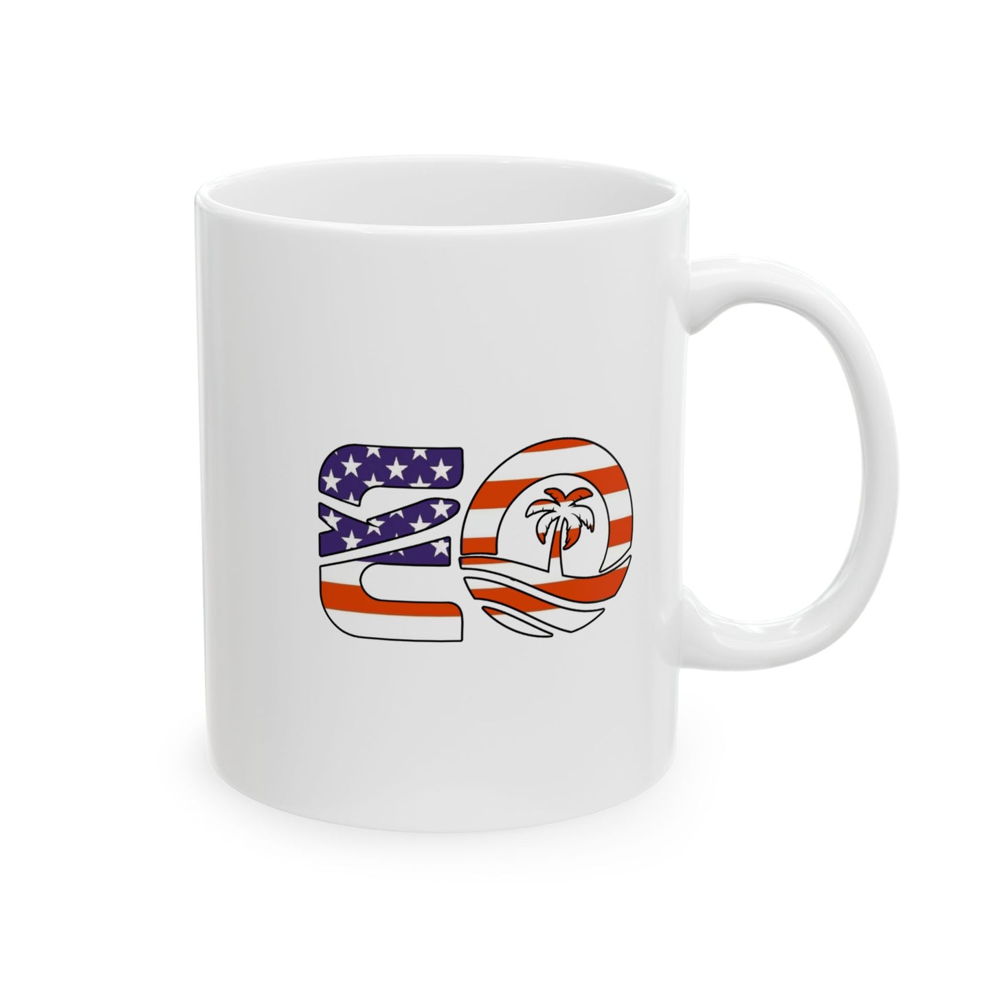 EO Flag Ceramic Mug, (11oz, 15oz) Printify