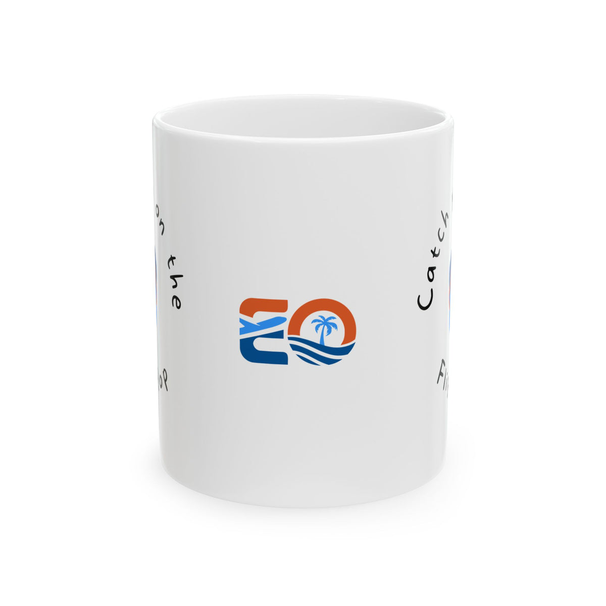 Catch you on the Flip Flop "V2" EO Ceramic Mug, (11oz, 15oz) Printify
