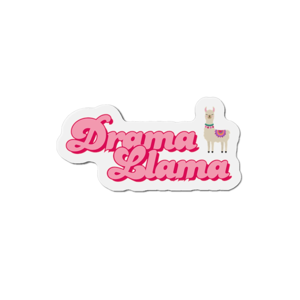 Drama Llama "V2" Magnet Printify