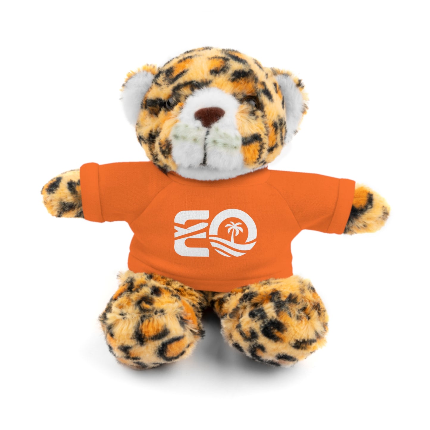 EO White Stuffed Animals with Tee