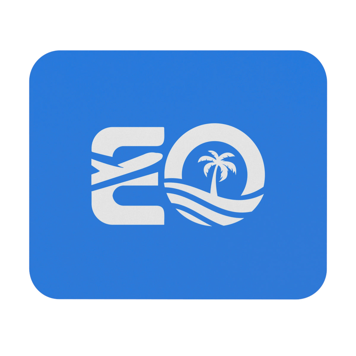 EO Blue Mouse Pad (Rectangle) Printify