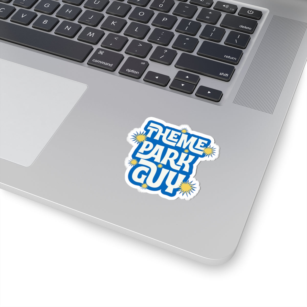 Theme Park Guy Sticker Printify