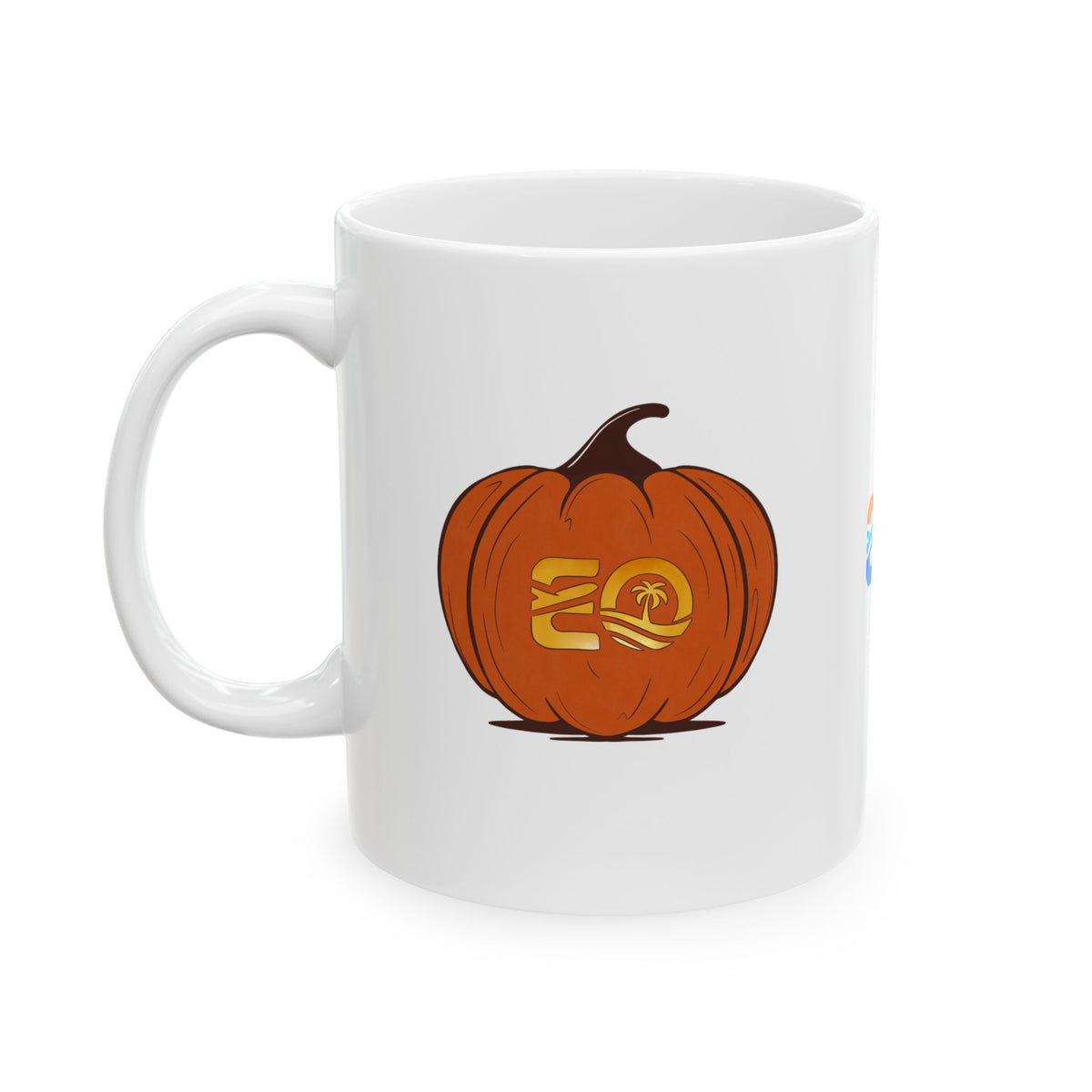 EO Pumpkin Ceramic Mug, (11oz, 15oz) Printify