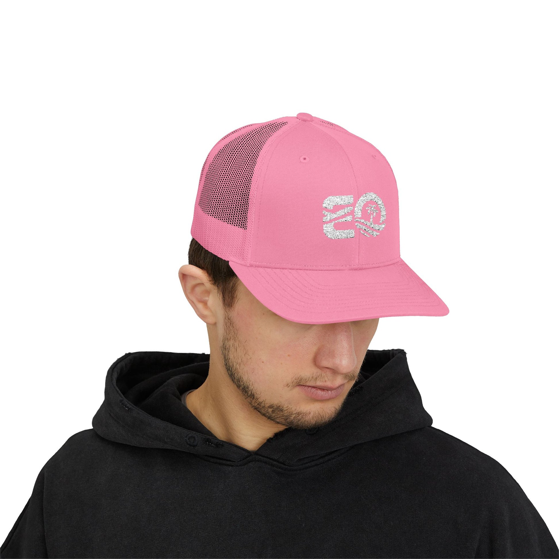 EO Snapback - White Logo Printify