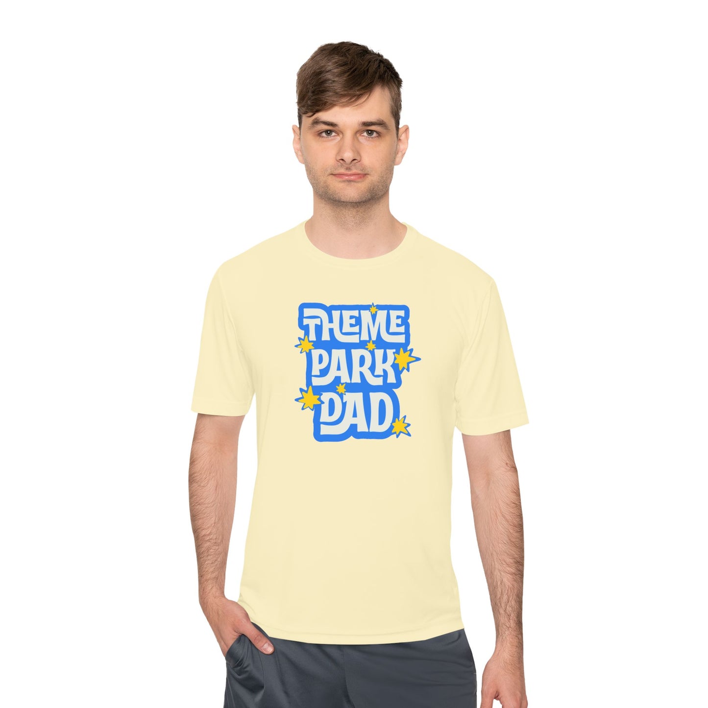 Theme Park Dad Performance Tee Printify