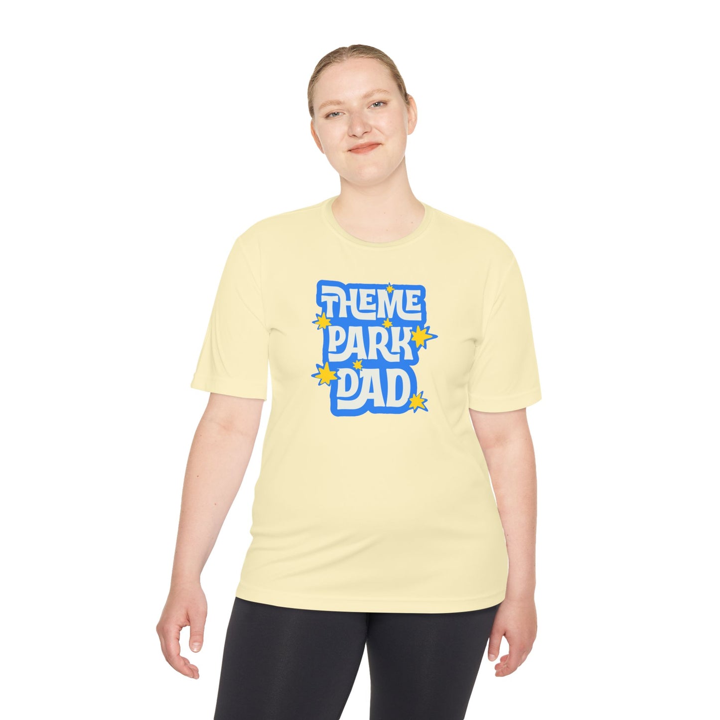Theme Park Dad Performance Tee Printify