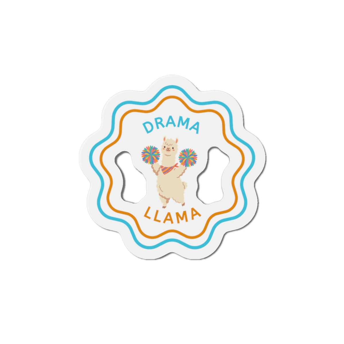 Drama Llama "V3" Magnet Printify