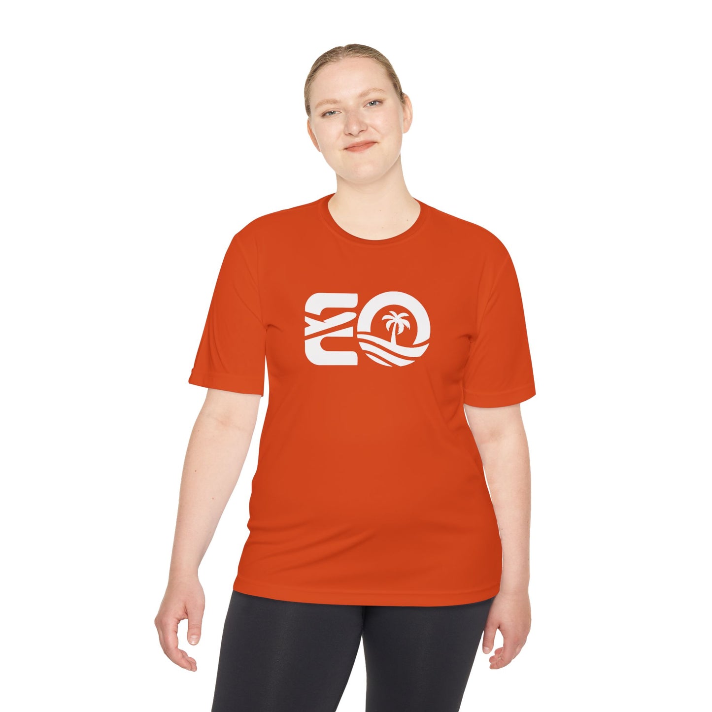 EO Performance Tee - White Logo Printify
