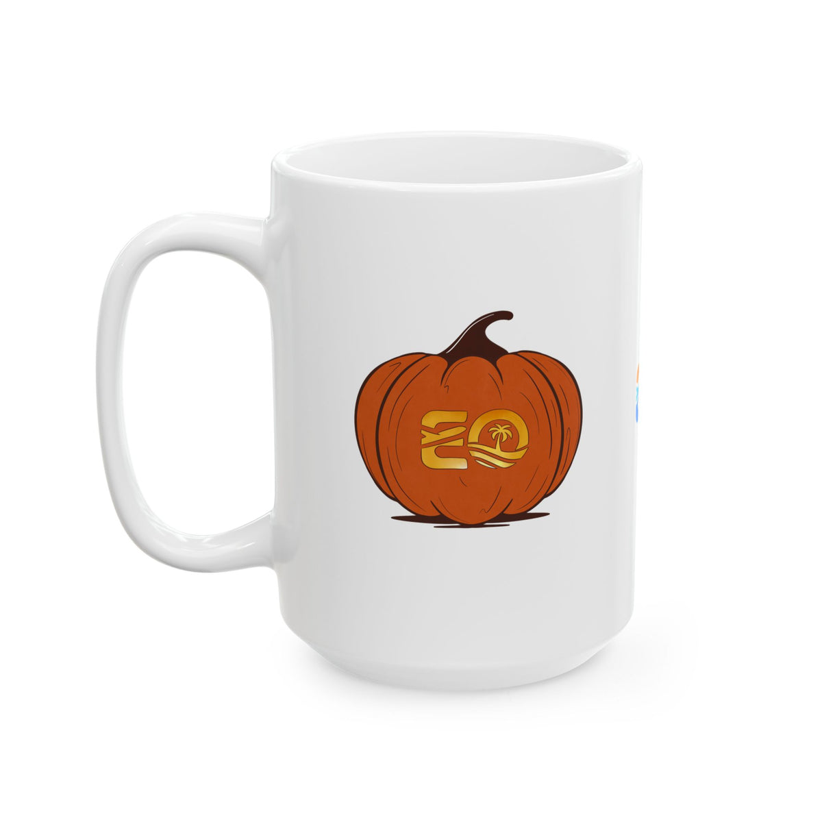 EO Pumpkin Ceramic Mug, (11oz, 15oz) Printify