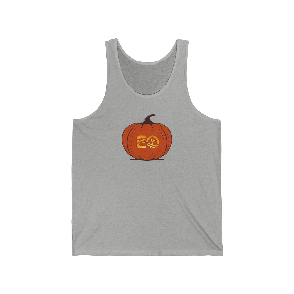 EO Pumpkin Unisex Tank Top Printify