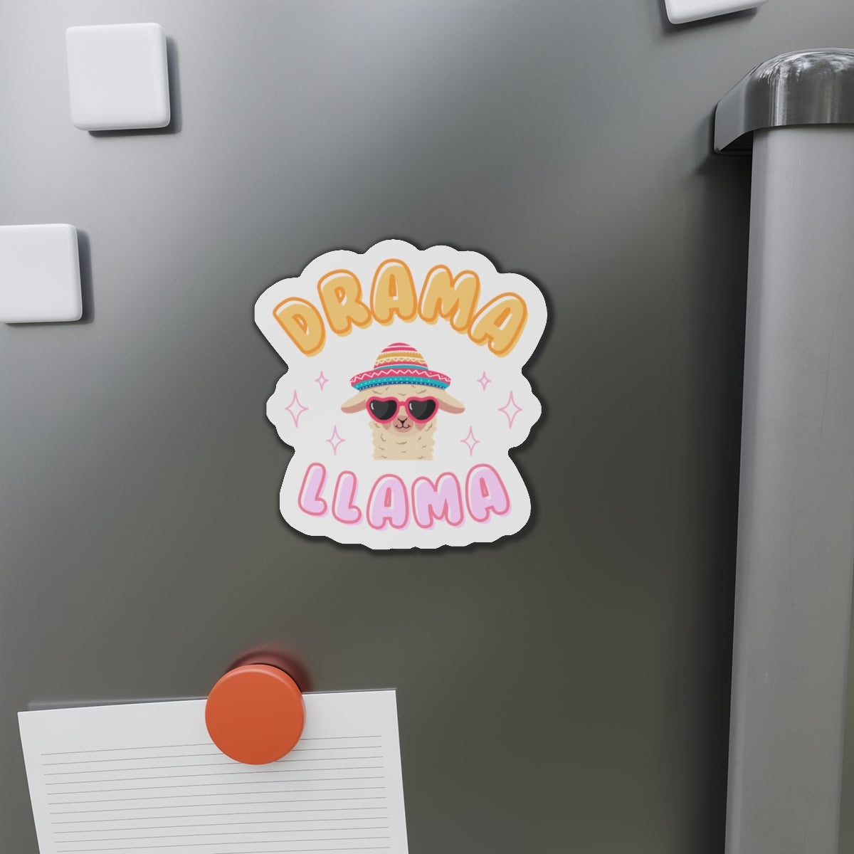 Drama Llama "V1" Magnet Printify