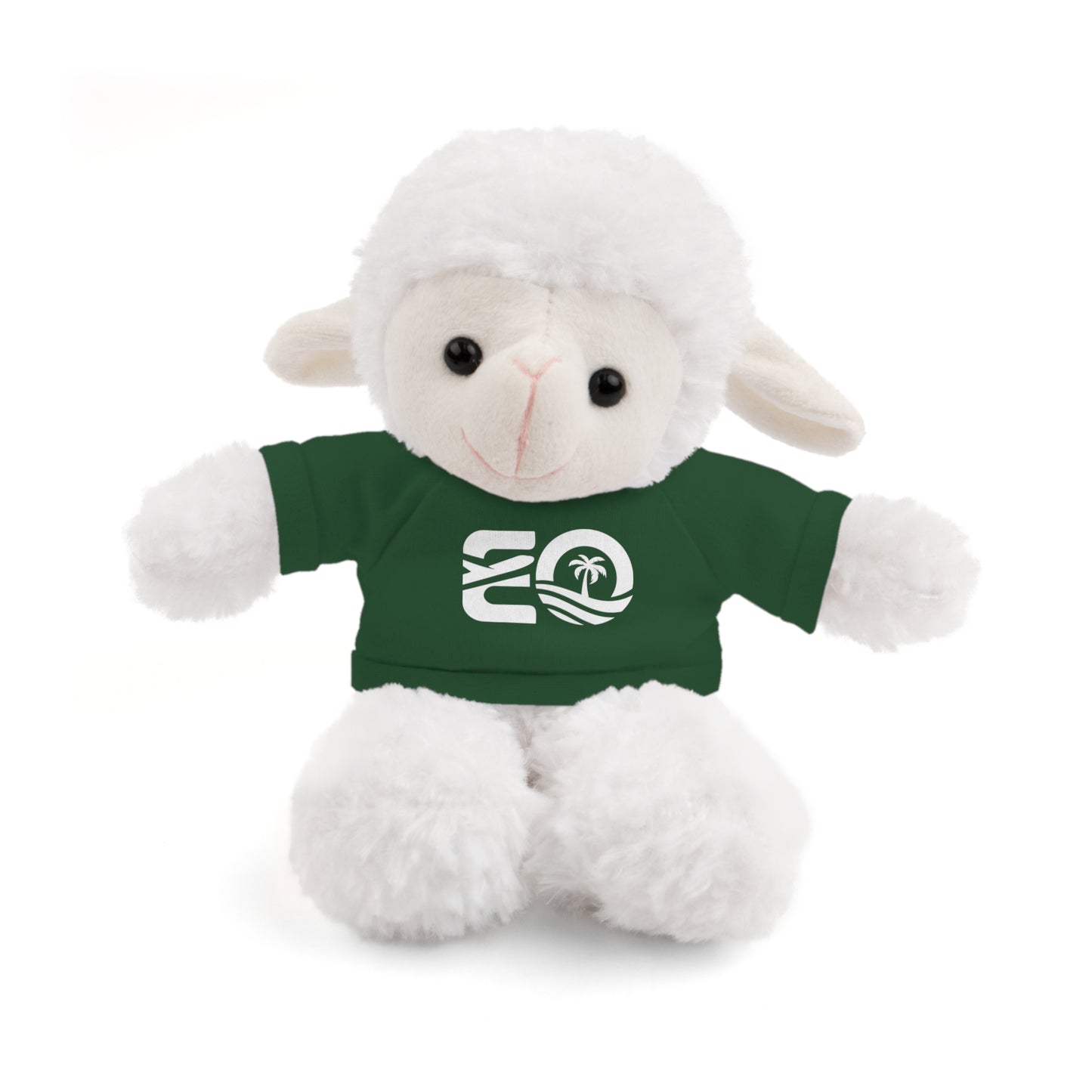EO White Stuffed Animals with Tee