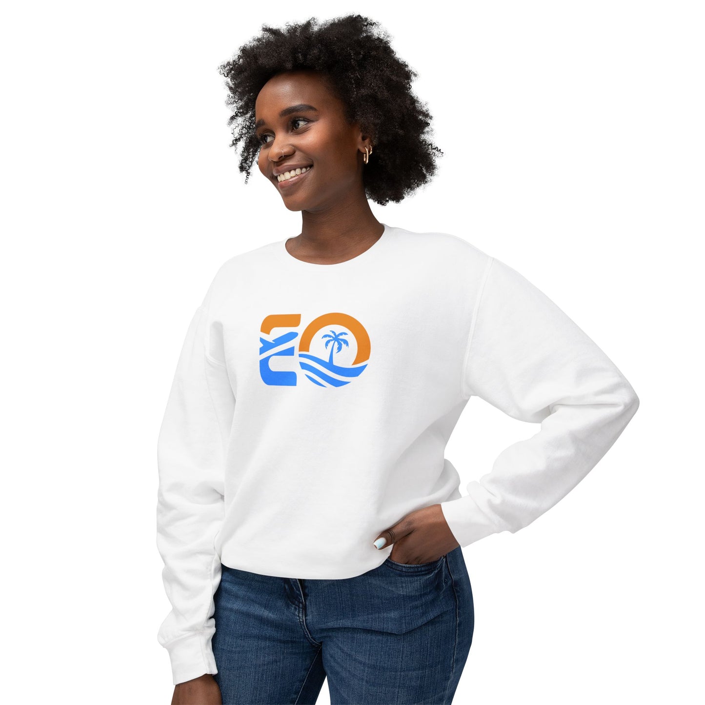 EO Unisex Lightweight Crewneck Sweatshirt